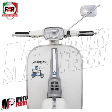 MF8545 Specchietto Regolabile SX / DX Cromato Vespa Special ET3 Primavera PX PE