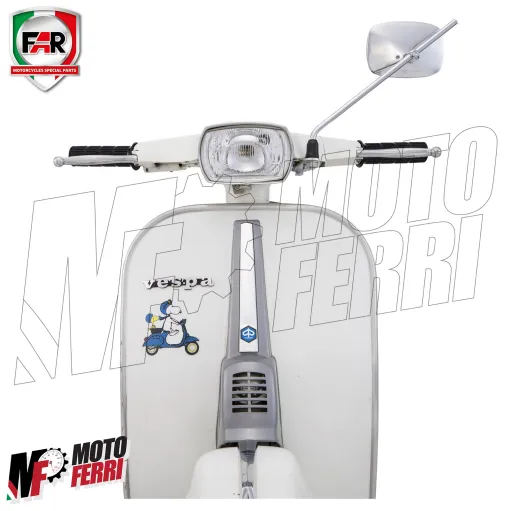 MF8545 Specchietto Regolabile SX / DX Cromato Vespa Special ET3 Primavera PX PE