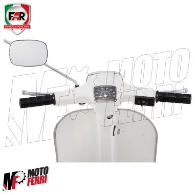 MF8545 Specchietto Regolabile SX / DX Cromato Vespa Special ET3 Primavera PX PE