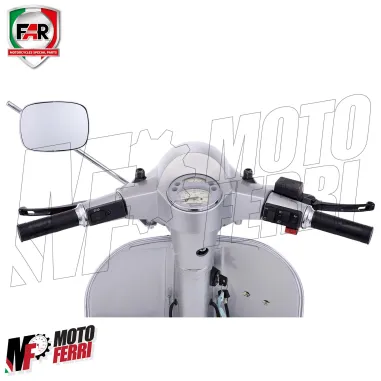 MF8545 Specchietto Regolabile SX / DX Cromato Vespa Special ET3 Primavera PX PE