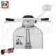 MF8545 Specchietto Regolabile SX / DX Cromato Vespa Special ET3 Primavera PX PE