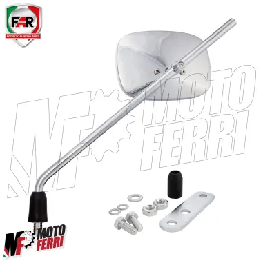 MF8545 Specchietto Regolabile SX / DX Cromato Vespa Special ET3 Primavera PX PE