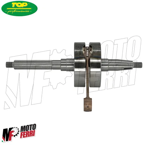 MF4022 Albero Motore Cuscinetti Top TPR Spalle Piene 39.3 Biella 80 Piaggio 50
