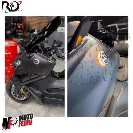 MF8498 Kit Logo Led Freccia / Posizione TMax 530 560 MT09 MT07 Tracer 7 9 Tenerè