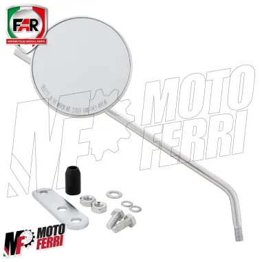 MF8551 Specchietto Regolabile SX / DX Cromato Vespa Special ET3 Primavera PX PE