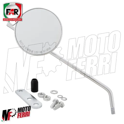 MF8551 Specchietto Regolabile SX / DX Cromato Vespa Special ET3 Primavera PX PE
