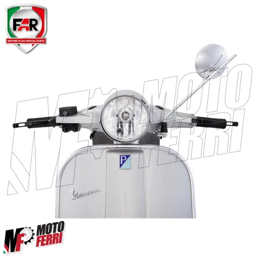 MF8551 Specchietto Regolabile SX / DX Cromato Vespa Special ET3 Primavera PX PE