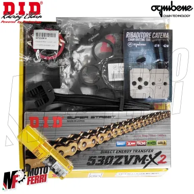 MF8560 Kit Trasmissione DID Ducati Multistrada 1200 Corona 40 Pignone 15 Catena