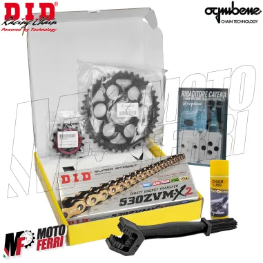 MF8560 Kit Trasmissione DID Ducati Multistrada 1200 Corona 40 Pignone 15 Catena