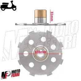 MF8565 Boccolo Frizione Cestello con Bronzina per Piaggio Vespa PX PE 200 2