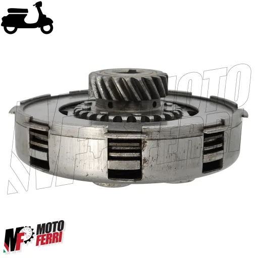 MF8567 Frizione 7 Molle Completa Pignone Z 21 per Vespa PX PE 200 Large Frame
