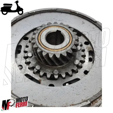 MF8567 Frizione 7 Molle Completa Pignone Z 21 per Vespa PX PE 200 Large Frame