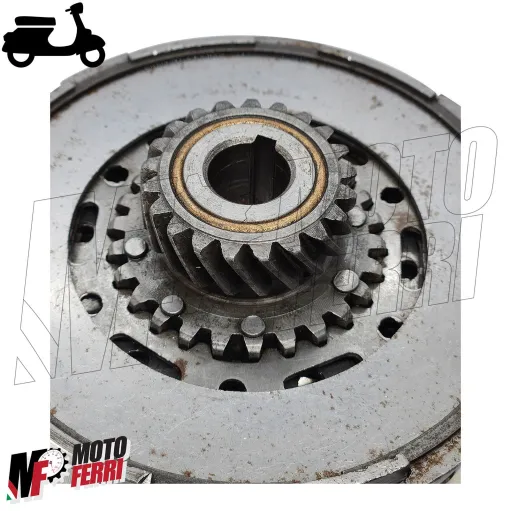 MF8567 Frizione 7 Molle Completa Pignone Z 21 per Vespa PX PE 200 Large Frame
