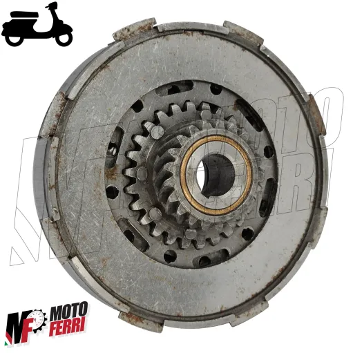MF8567 Frizione 7 Molle Completa Pignone Z 21 per Vespa PX PE 200 Large Frame