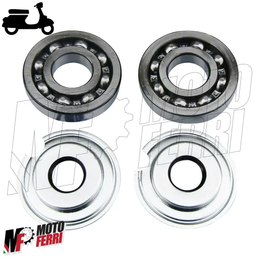 MF8571 Kit Revisione Albero Motore Cuscinetti Paraoli Vespa GS 150 VS1-2-3-4-5T