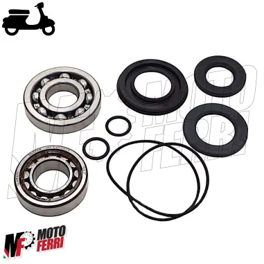 MF8572 Kit Revisione Albero Motore Cuscinetti Paraoli Vespa GS 160 / SS 180