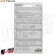 MF1030 Contaore Cross Motard Enduro NRTeam Wireless Senza Fili Digitale Nero