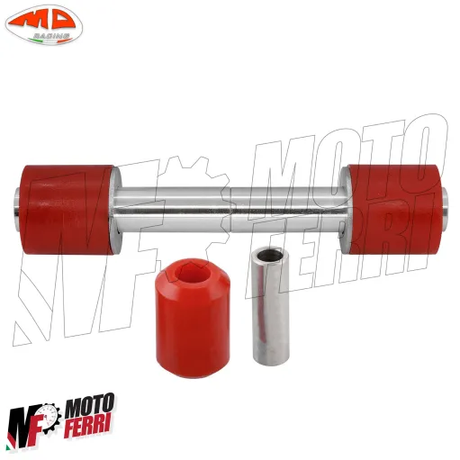 MF8609 Silent Block Supporto Motore MD Racing Rosso Vespa PX PE 200 / T5