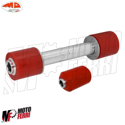 MF8609 Silent Block Supporto Motore MD Racing Rosso Vespa PX PE 200 / T5