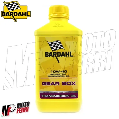 MF1574 Olio BARDAHL GEAR BOX 10W-40 FRIZIONE A BAGNO D'OLIO MOTO 2T 4T - 1 LT