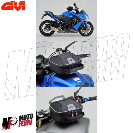 MF3252 Borsa Borsello Serbatoio Moto Givi 3Lt base Tanklock Universale XS319Y