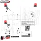 MF8623 Tampone Potezione Forcella Anteriore Puig Yamaha MT-09 dal 2021 al 2025