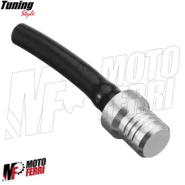 MF6306 Valvola Sfiato Serbatoio Benzina CNC Argento per Moto Cross Enduro Motard 2
