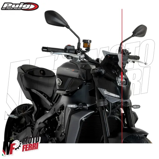 MF8630 Cupolino Puig Sport Plus Yamaha MT-09 2024 2025 - Fumè Scuro