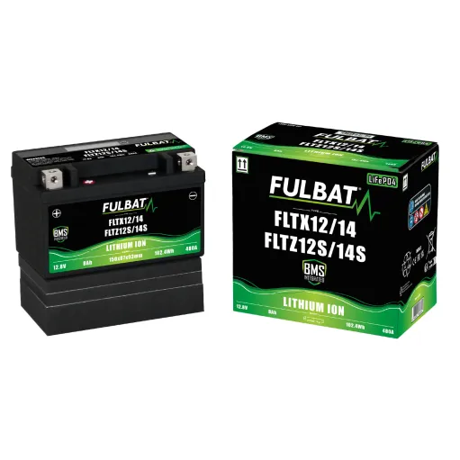 MF8638 Batteria Litio FulBat YTX14-BS per BMW R 1200 GS dal 2004 al 2018