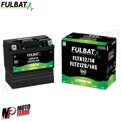 MF8638 Batteria Litio FulBat YTZ14S-BS per Yamaha XT 1200 Z Super Tenerè