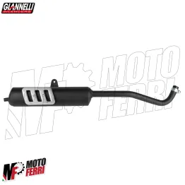 Marmitta Piaggio Si Giannelli Tipo Originale con Griglia Muffler Exhaust 2