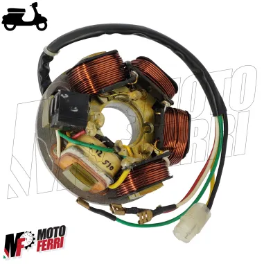 MF8648 Statore Magnete 5 Bobine per Vespa T5 125