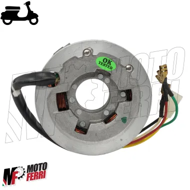MF8648 Statore Magnete 5 Bobine per Vespa T5 125