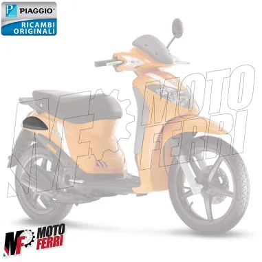 MF8650 Paracolpi Posteriore Destro Piaggio Liberty 50 150 200 Sport 2006/2008