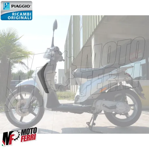 MF8651 Deflettore Anteriore Sinistro Piaggio Liberty 50 125 150 200 RST / Sport