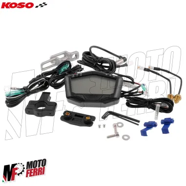 MF2269 Cruscotto Strumentazione Universale KOSO DB-02R Road Scooter Moto TMax