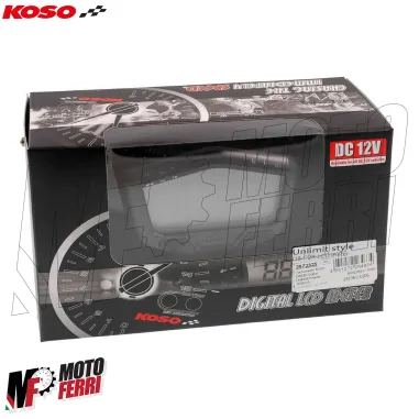 MF2269 Cruscotto Strumentazione Universale KOSO DB-02R Road Scooter Moto TMax