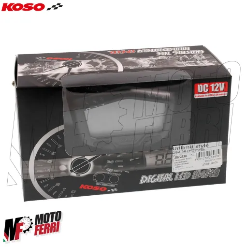 MF2269 Cruscotto Strumentazione Universale KOSO DB-02R Road Scooter Moto TMax