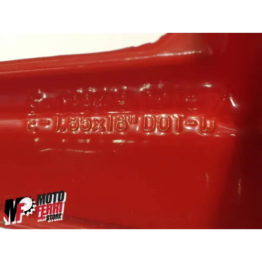 MF1586 - CERCHIO ANTERIORE ROSSO 1.85x16 APRILIA AF1 50 1989 GRIMECA AP8208172