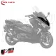 MF8657 Carena Scudo Anteriore Yamaha TMax 530 2017 2018 2019 SX DX Nero Lucido
