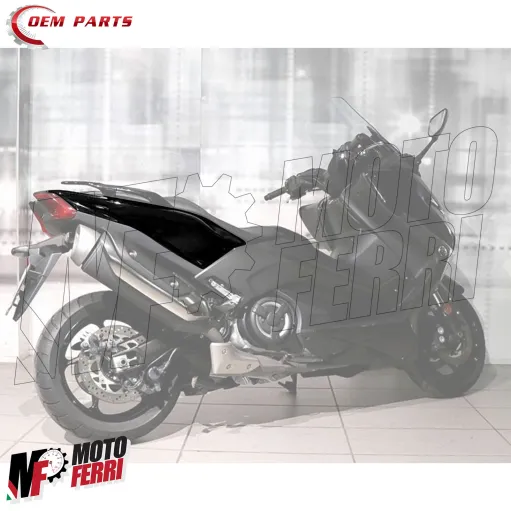 MF8658 Carena Posteriore Destra Yamaha TMax 530 SX DX 2017/2019 Nero Lucido