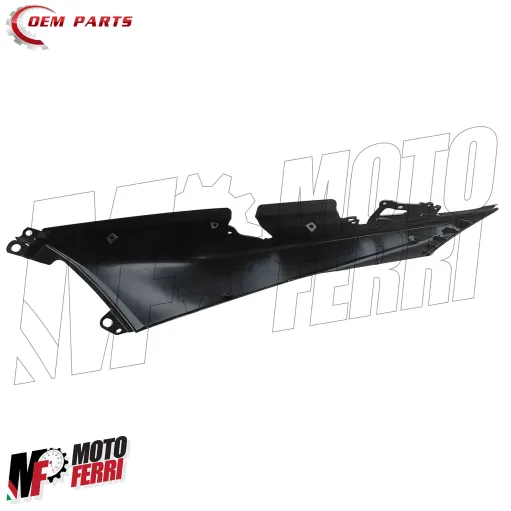 MF8658 Carena Posteriore Destra Yamaha TMax 530 SX DX 2017/2019 Nero Lucido