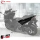 MF8659 Carena Posteriore Sinistra Yamaha TMax 530 SX DX 2017/2019 Nero Lucido
