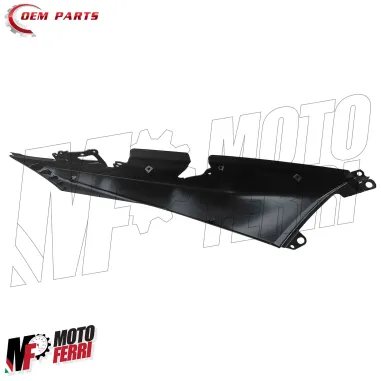 MF8659 Carena Posteriore Sinistra Yamaha TMax 530 SX DX 2017/2019 Nero Lucido