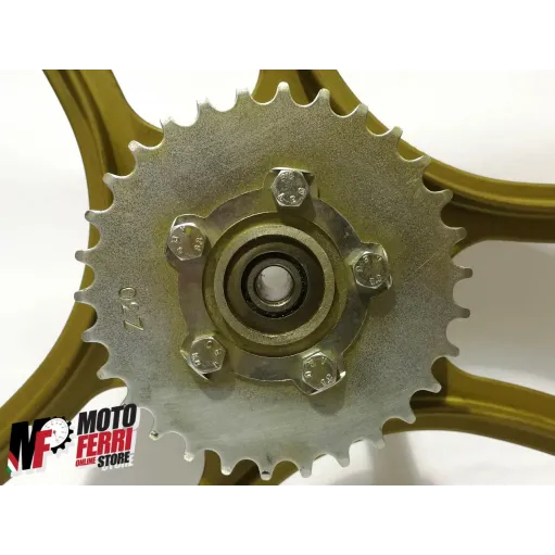 MF1587 - CERCHIO POSTERIORE ORO 1.60x16 CORONA Z 30 MALAGUTI NEW DRIBBLING