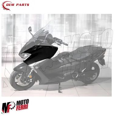 MF8665 Carena Anteriore Sinistra Yamaha TMax 530 - 2017 2018 2019 Nero Lucido