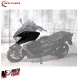 MF8665 Carena Anteriore Sinistra Yamaha TMax 530 - 2017 2018 2019 Nero Lucido