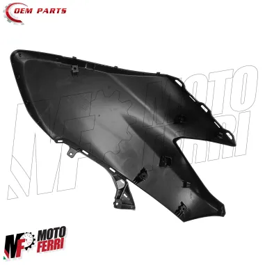 MF8665 Carena Anteriore Sinistra Yamaha TMax 530 - 2017 2018 2019 Nero Lucido
