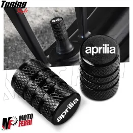 MF8667 Tappi Copri Valvola Nero CNC Aprilia RSV4 RS660 RS Tuovo Tuareg Dorsoduro 2