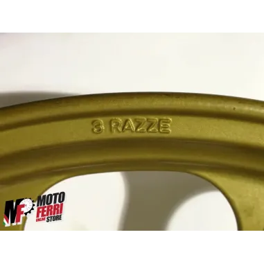 MF1587 - CERCHIO POSTERIORE ORO 1.60x16 CORONA Z 30 MALAGUTI NEW DRIBBLING